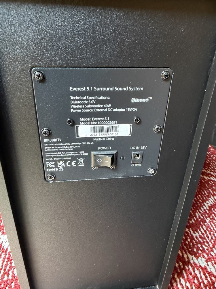 Majority Sub Woofer Speaker