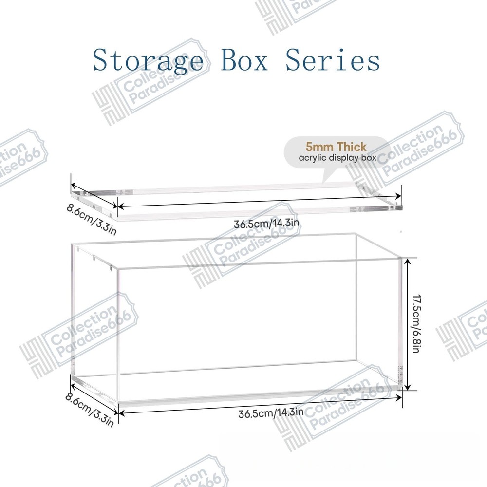 Premium Acrylic Display Case for Prismatic Evolutions Super Premium Collection