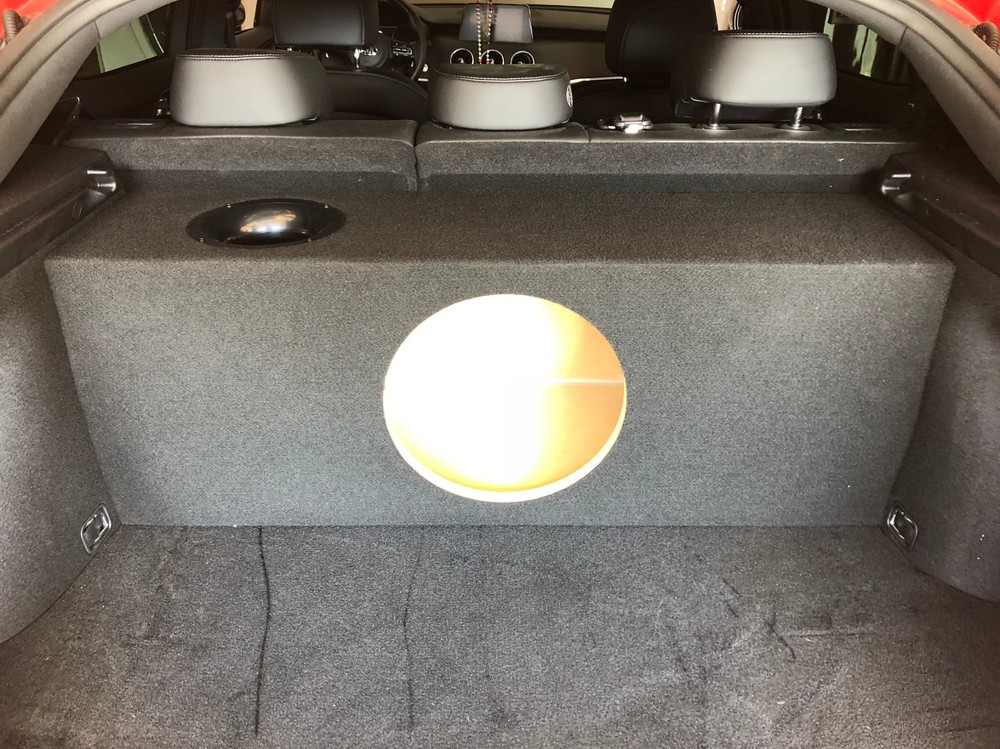 For a Kia Stinger - Custom Ported / Vented Sub Box Subwoofer Speaker Enclosure