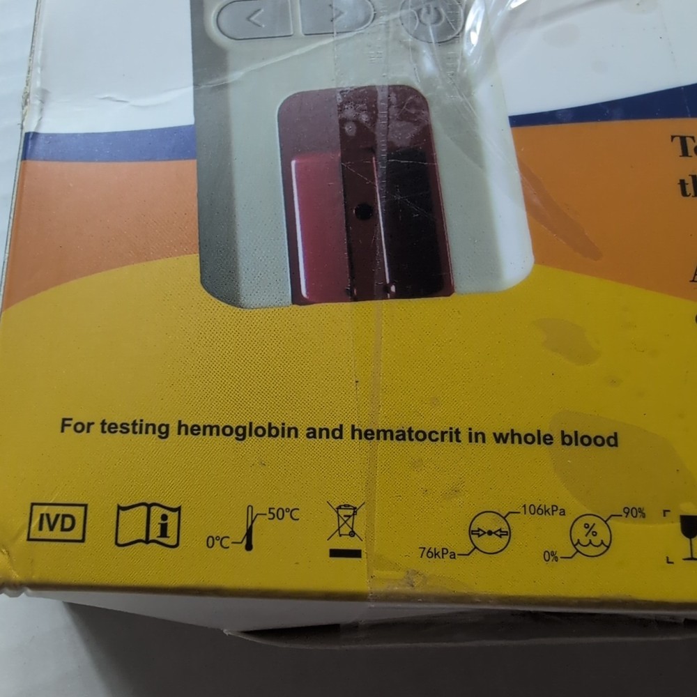 BioAid Hemoglobin Testing System Model BC-101 Exp 03/27 New Open Box
