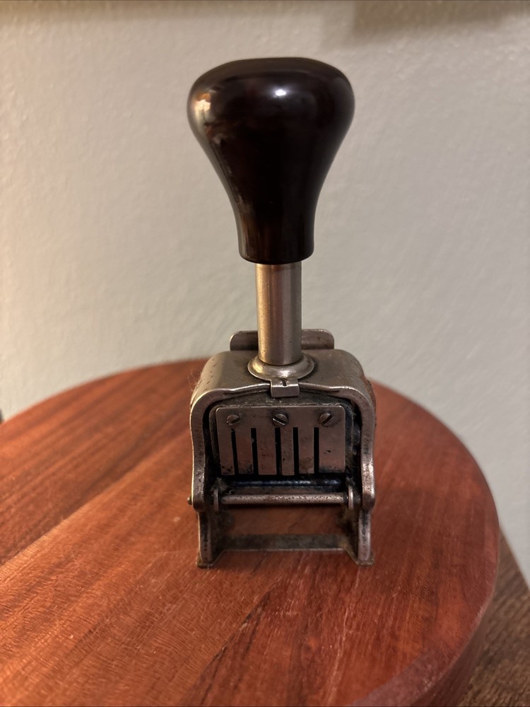 Vintage Roberts "The FORCE Darting Machine Mod. 450 Numbering Machine