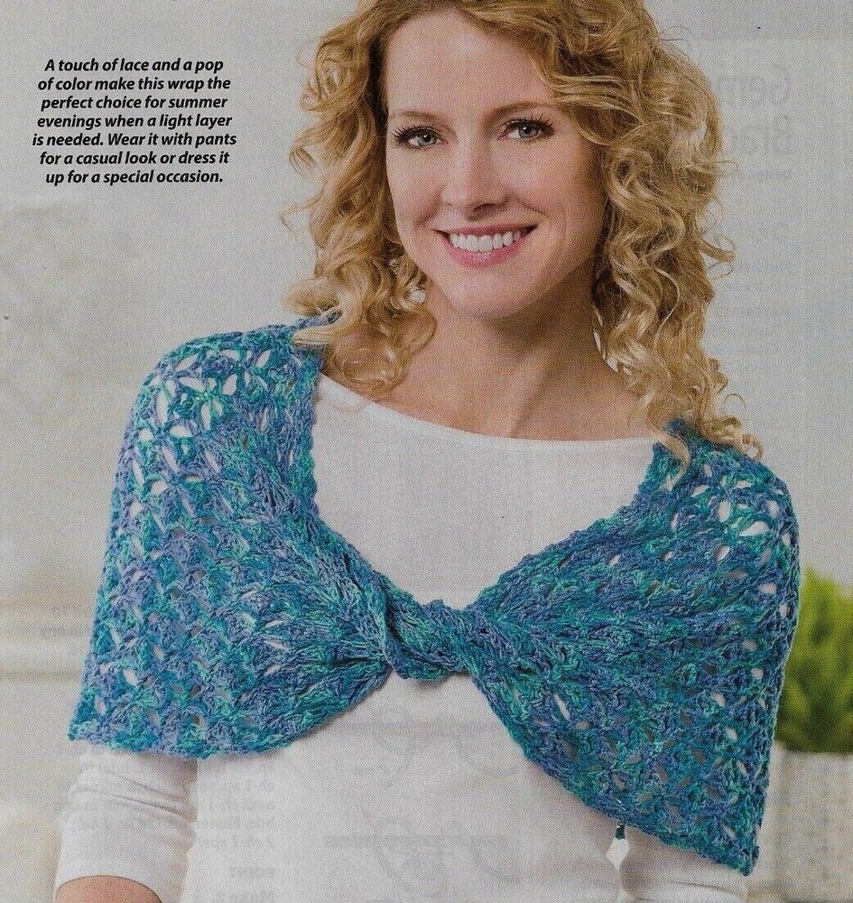 MOEBIUS WRAP WOMEN'S CROCHET PATTERN INSTRUCTIONS