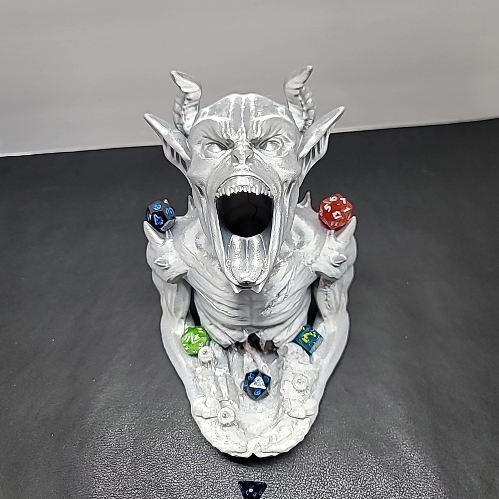 Imp's Hunger Dice Tower - D&D Pathfinder Cthulhu RPG - Gothic Devil Demon DND