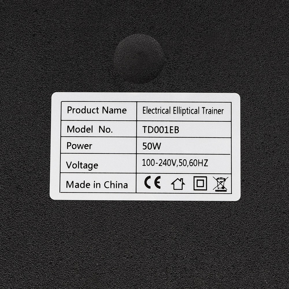 Under Desk Elliptical Machine Manual-Auto Dual Mode Leg Pedal Exerciser