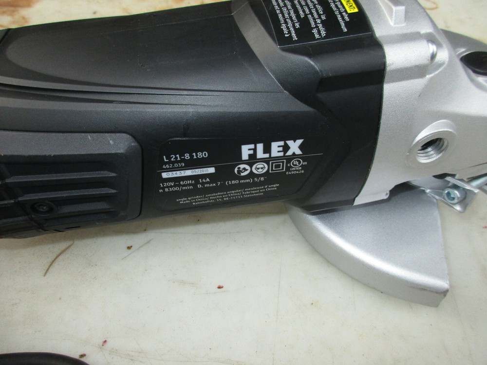 Flex Angle Grinder L21-8 180 7" new no box