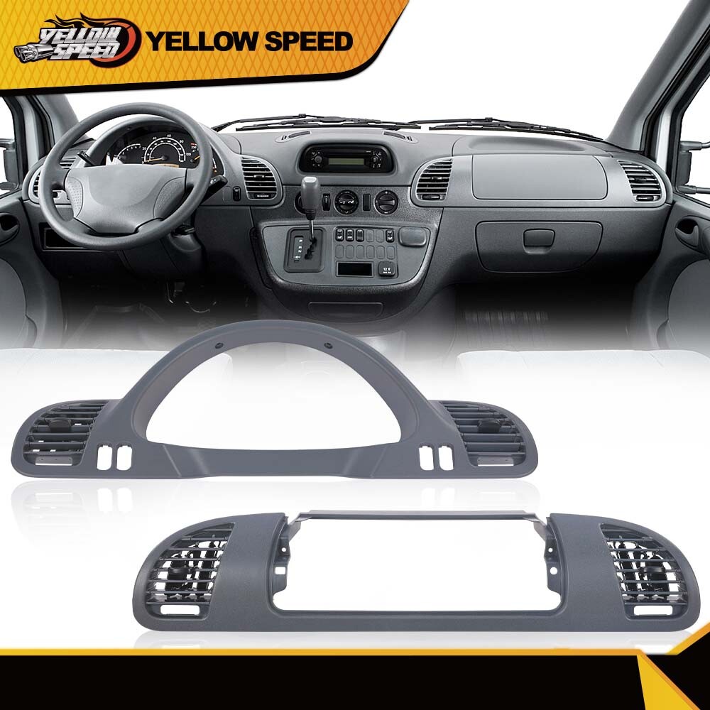 Fit For 2002-2006 Dodge Sprinter Dash Panel Bezel Trim With A/C Vents Left+Right