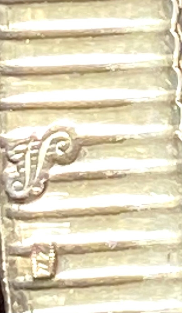 Antique Germany German Solid 835 silver cigar box