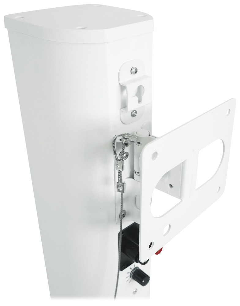 (4) Rockville WET ARRAY 5 WHITE Line Array Speakers For church/School/Auditorium