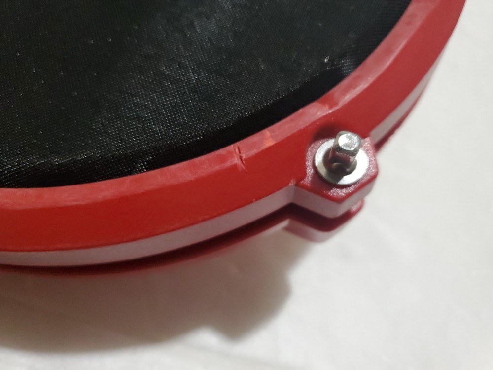 Alesis Nitro MAX 8" Mesh Single Zone Electronic Tom Pad Red