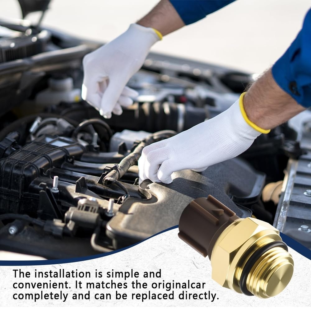 Radiator Coolant Fan Switch, Water Temperature Sensor, Engine Coolant Tempera...