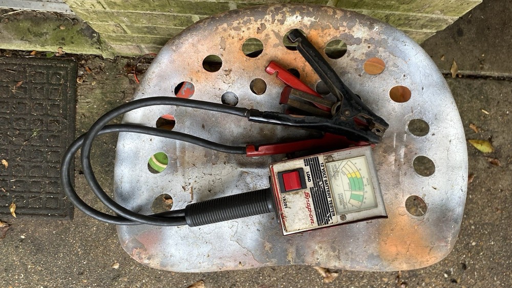 snap on battery tester 12v