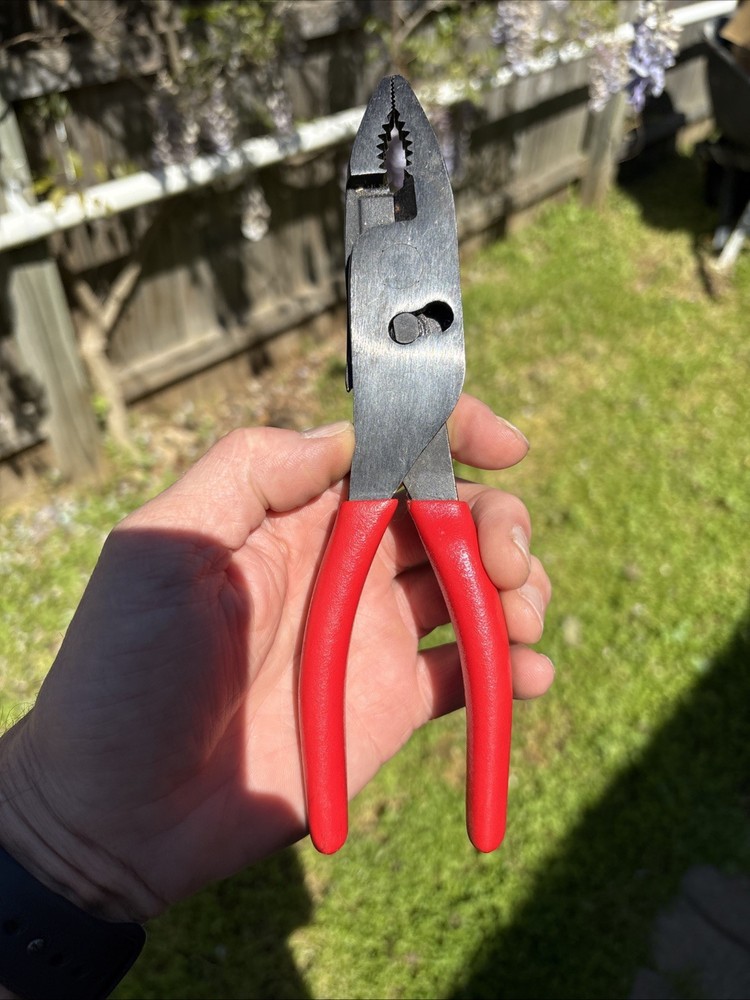 Snap-On 8” High Leverage Pliers HL138ACP Pre-owned