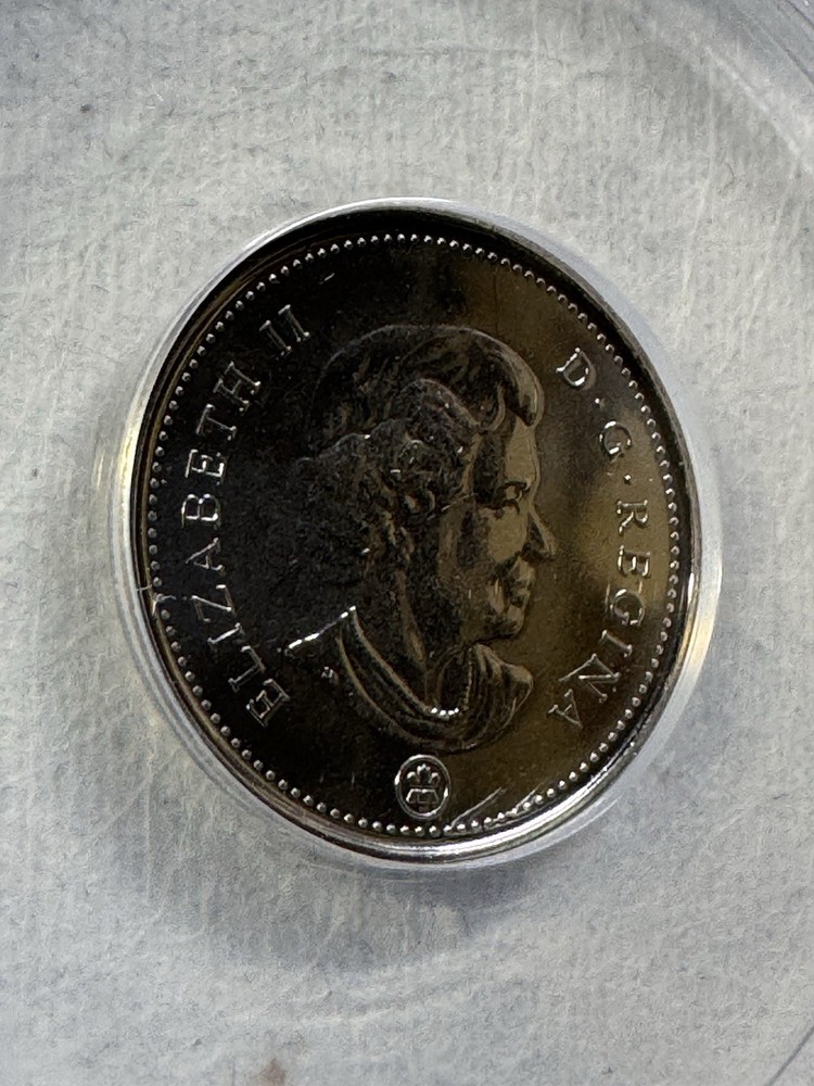 2013 Canada 5 Cents Graded MS 69 by ANACS