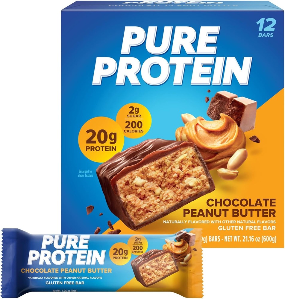 e Protein Chocolate Peanut Butter Protein Bars – Protein, Sr, 190