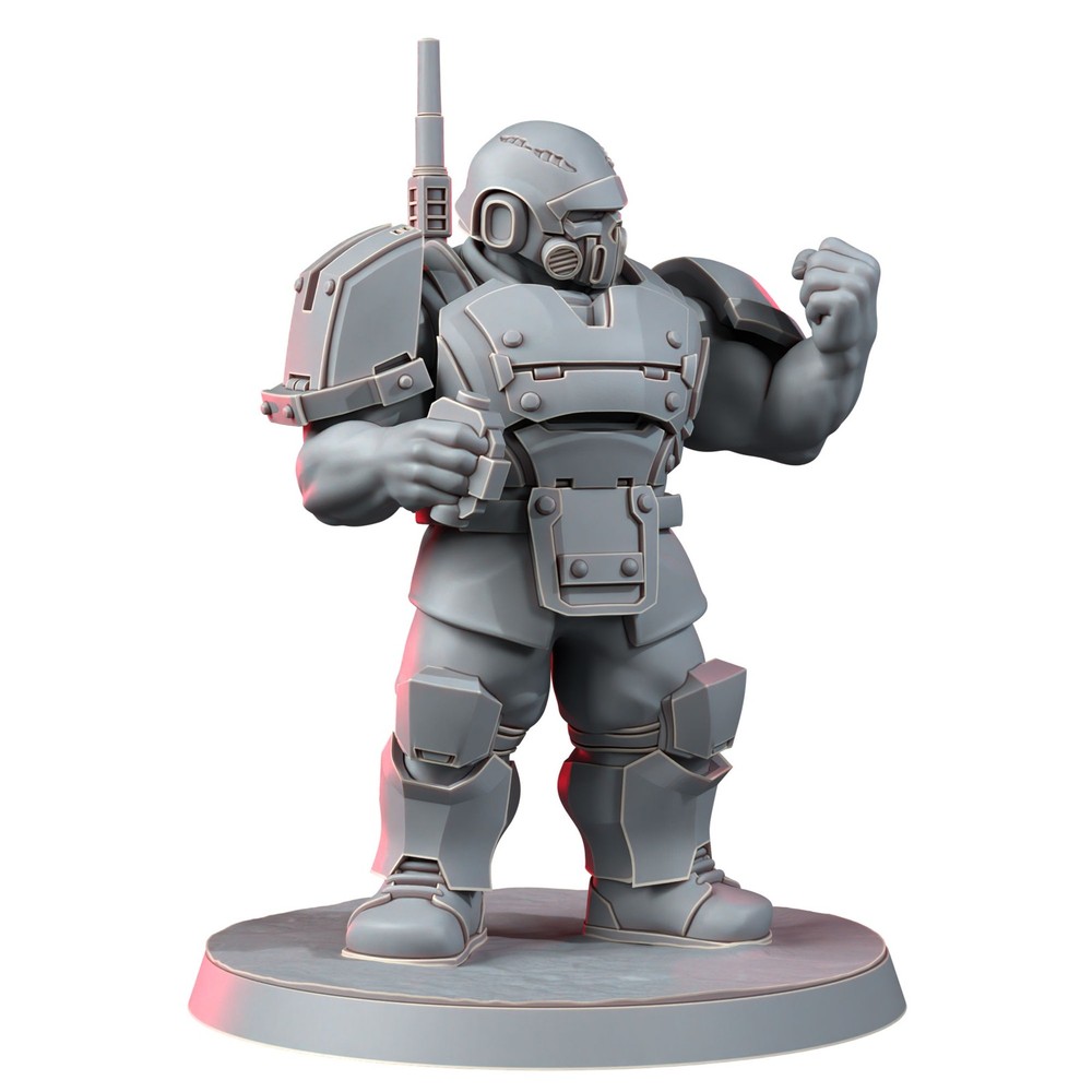 FREEDOM GUARD OGROID SHOCK TROOPS RADIO OPERATOR