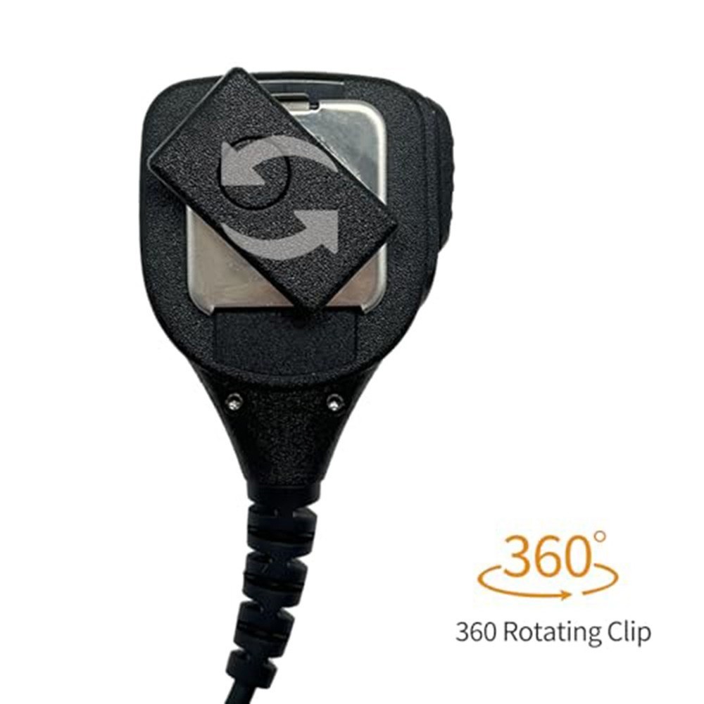Replacement Accessory For Outdoor Work Speaker Mic Smooth PTT Operation
