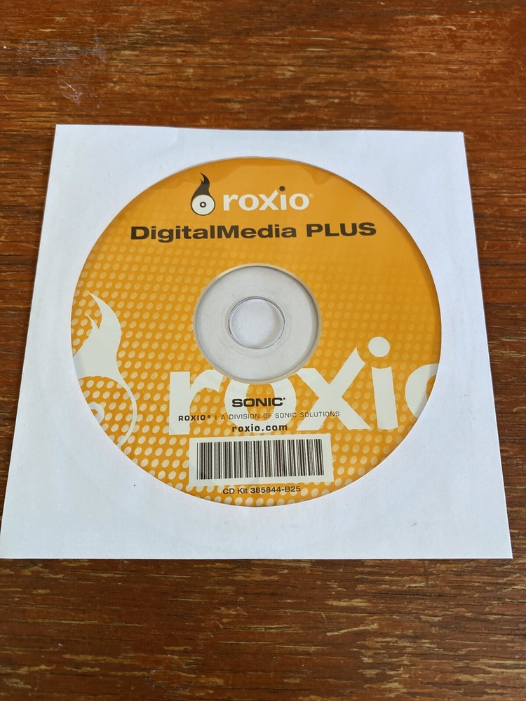 Roxio Digital Media Plus CD