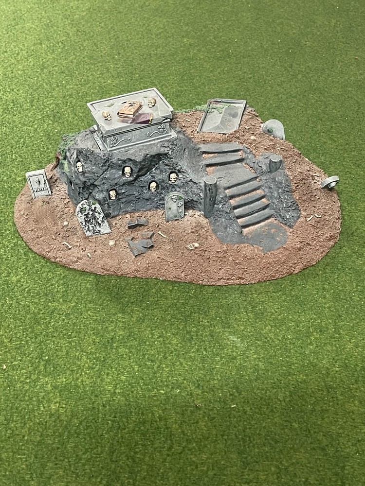 Forge World graveyard mound heavy terrain AOS scenery