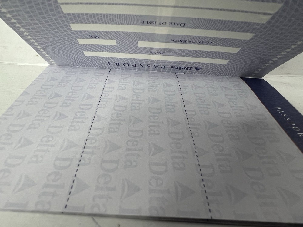 Delta Airlines Passport Book