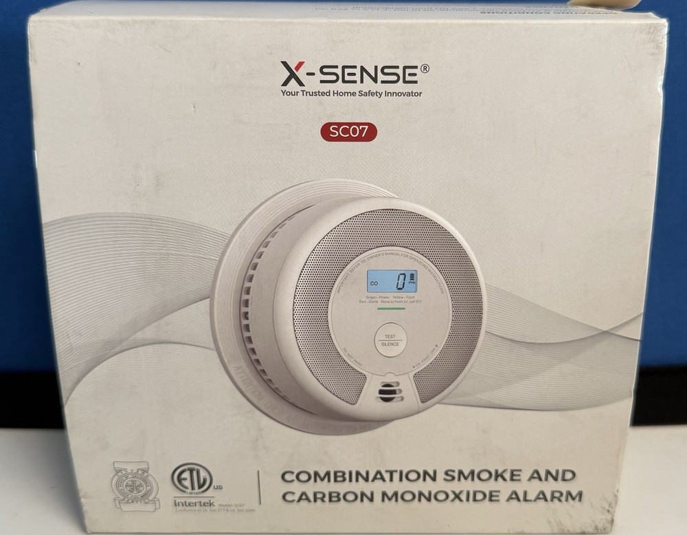 X Sense SC07 Wireless Combination Smoke & Carbon Monoxide