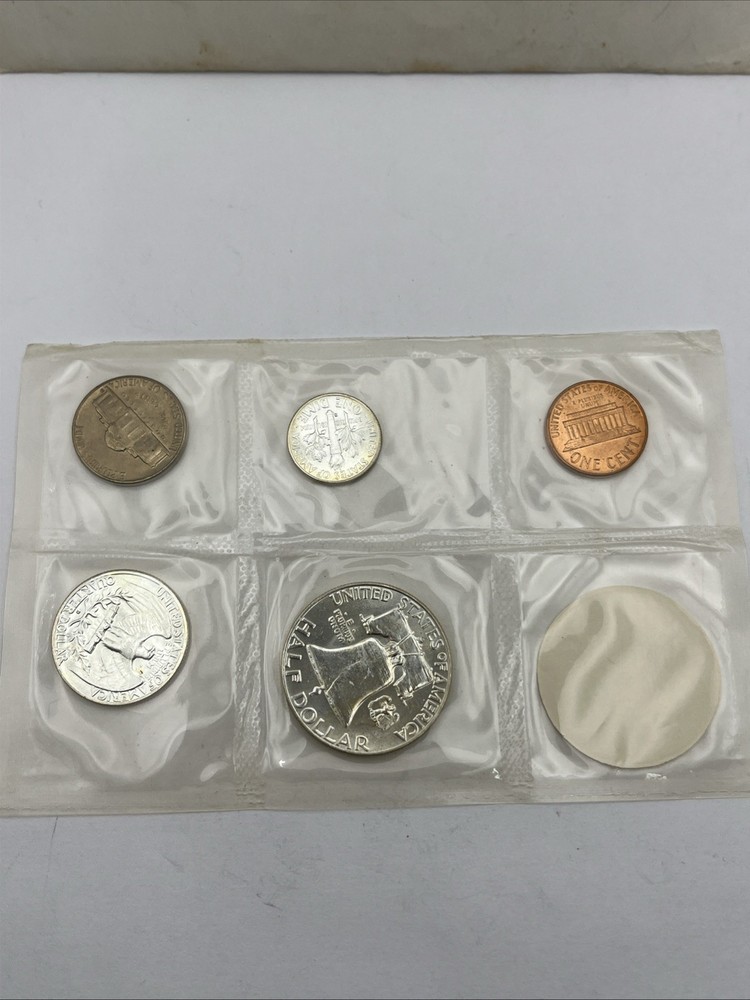 1963 US Silver Mint Sets Both P &D With Envelope