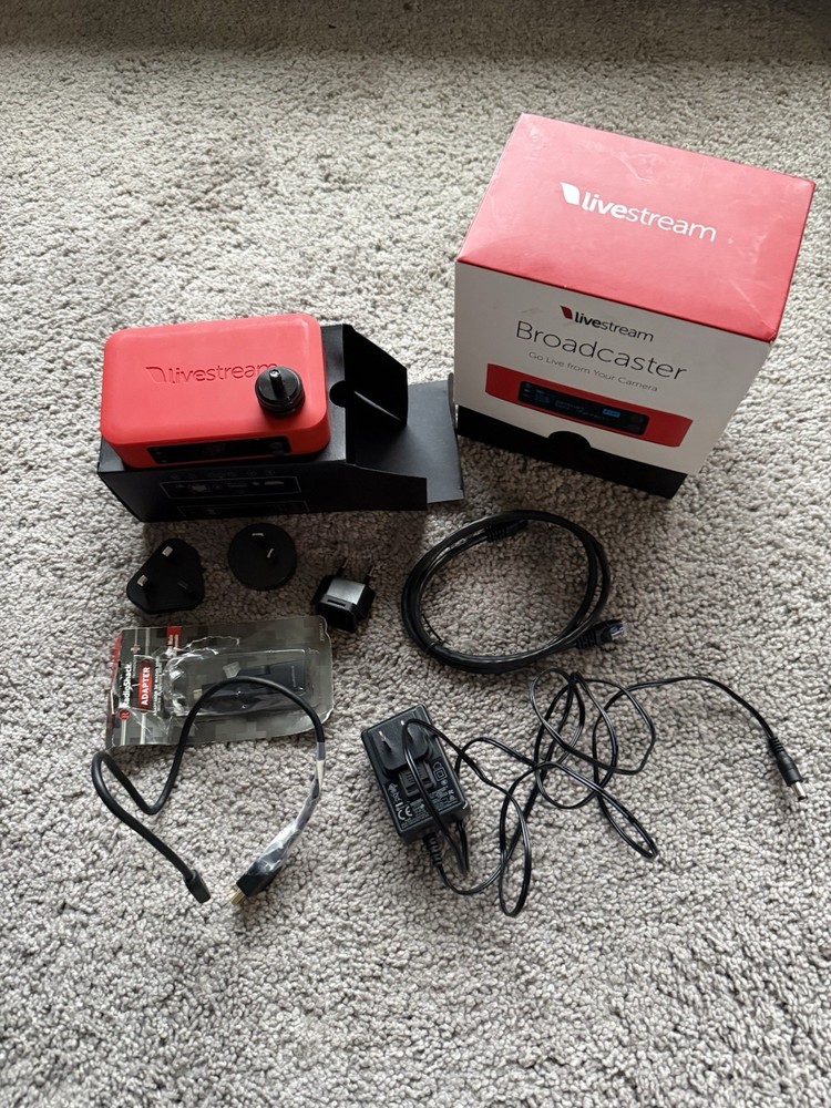 Livestream Broadcaster Portable HD Video Streamer Encoder LSB100