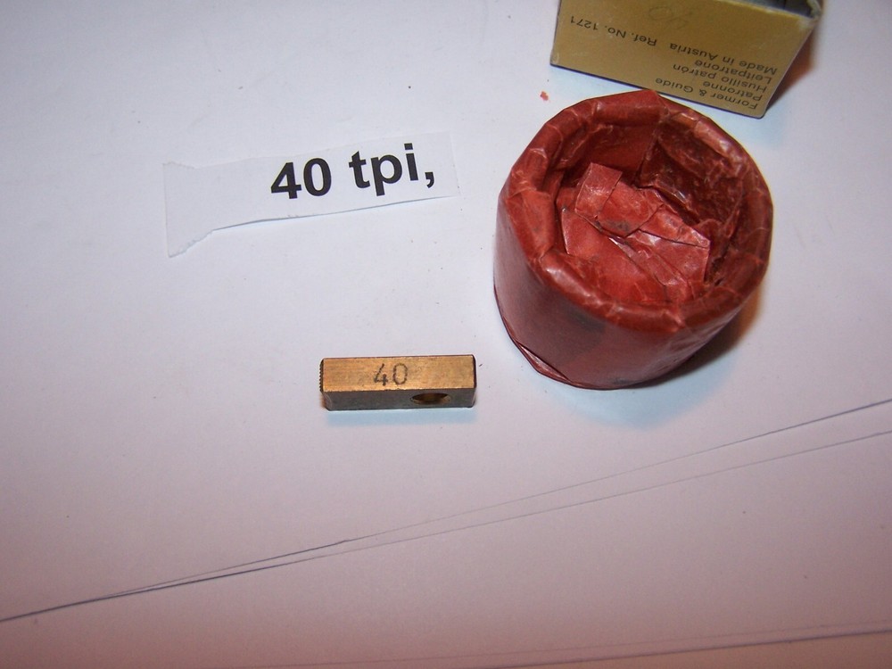 UNIMAT , Thread Pattern #1271, Size 40, NOS, fits Threader #1270, Austria, #117