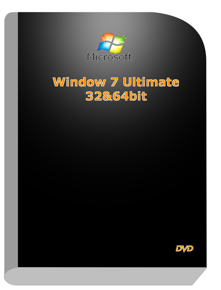 Microsoft Window 7Ultimate 32/64bit Operation System DVD & Remove Activation CD
