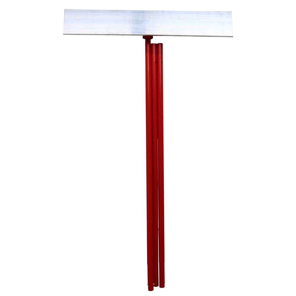 47"x7.8" Square Bull Float Concrete Cement Surface Smooth 17ft Pole Adjust Angle