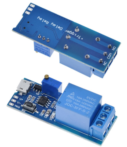 5V-30V Delay Relay Timer Module Trigger Delay Switch Adjustable Relay Module