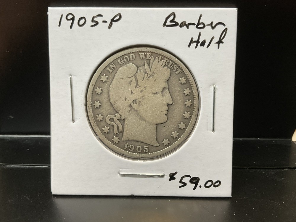1905-P Barber Half