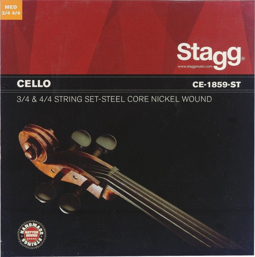 Stagg CE-1859-ST String Set for Cello (4/4 & 3/4 SIZE)