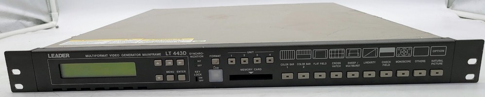 Leader LT-443D Multiformat Video Generator