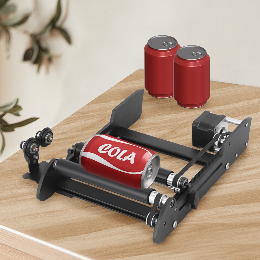 Engraver Rotary Roller Engraving Cylindrical Objects with 3 Connection Cables
