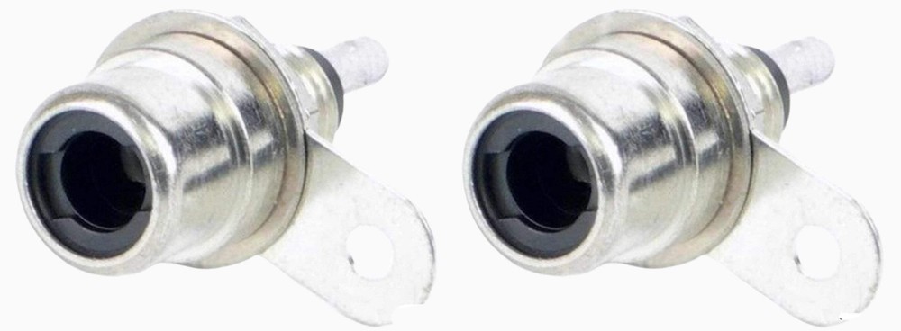 (2 PACK) SWITCHCRAFT 3501FPX RCA Chassis Panel Mount Jack - Front Mount - USA