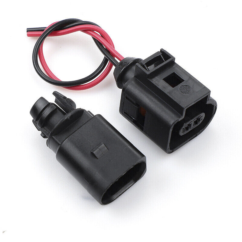 Outer Ambient Air Temperature Sensor with Plug Pigtail 2 Pin Connector Plug Wire