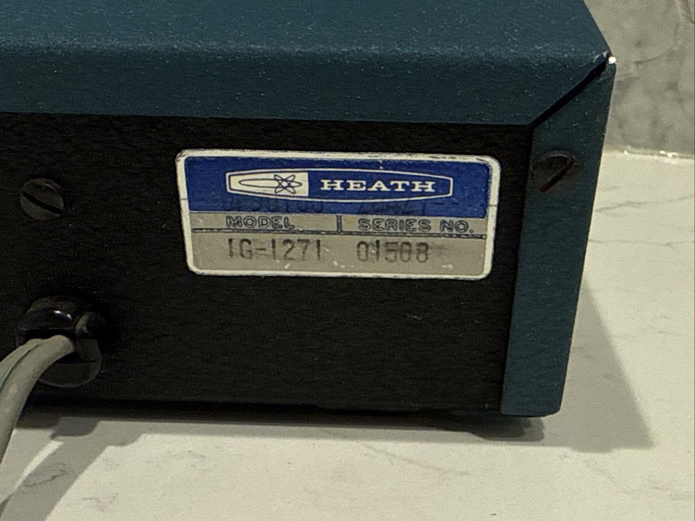 Heathkit Function Generator IG-1271 *Read Description*