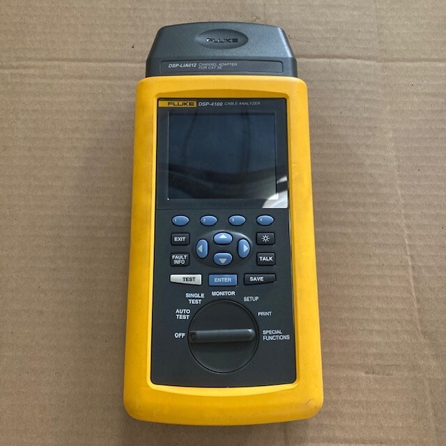 FLUKE Networks DSP-4100 Digital Cable Analyzer &DSP-4100SR Smart Remote Kit