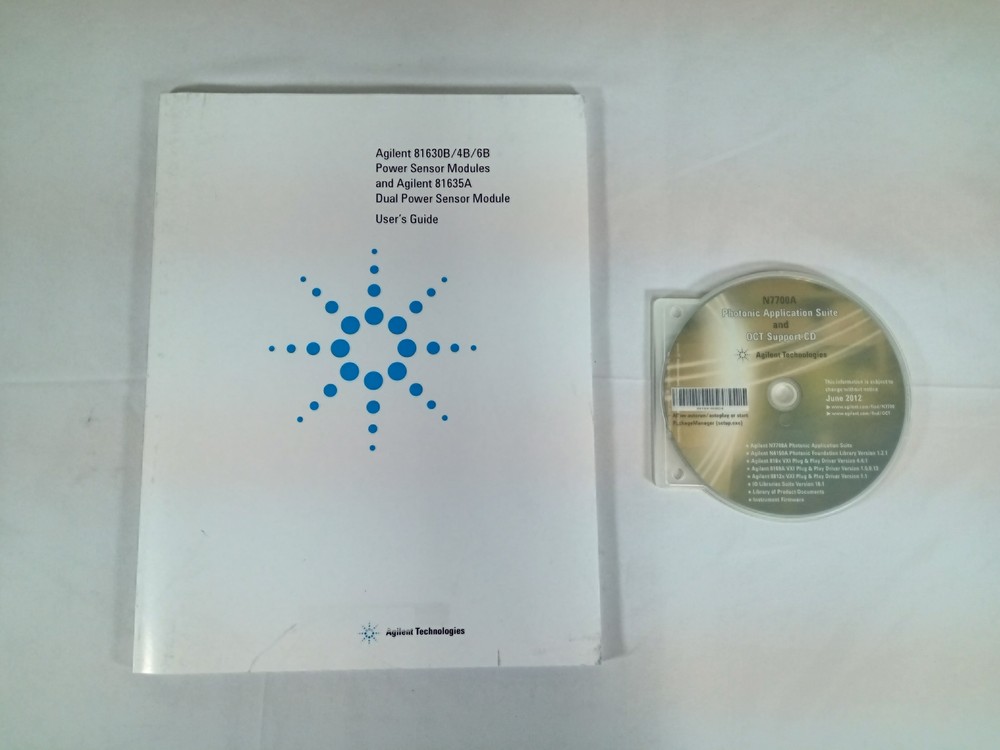 Keysight 81634B Low Polarization Dependence Optical Power Sensor Used Working