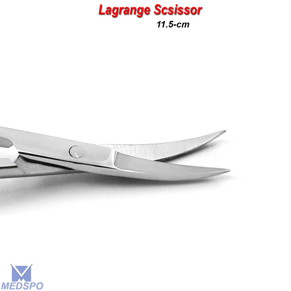 LaGrange Scissors 11.5cm Micro Surgical Medical Operating Dental Instruments CE
