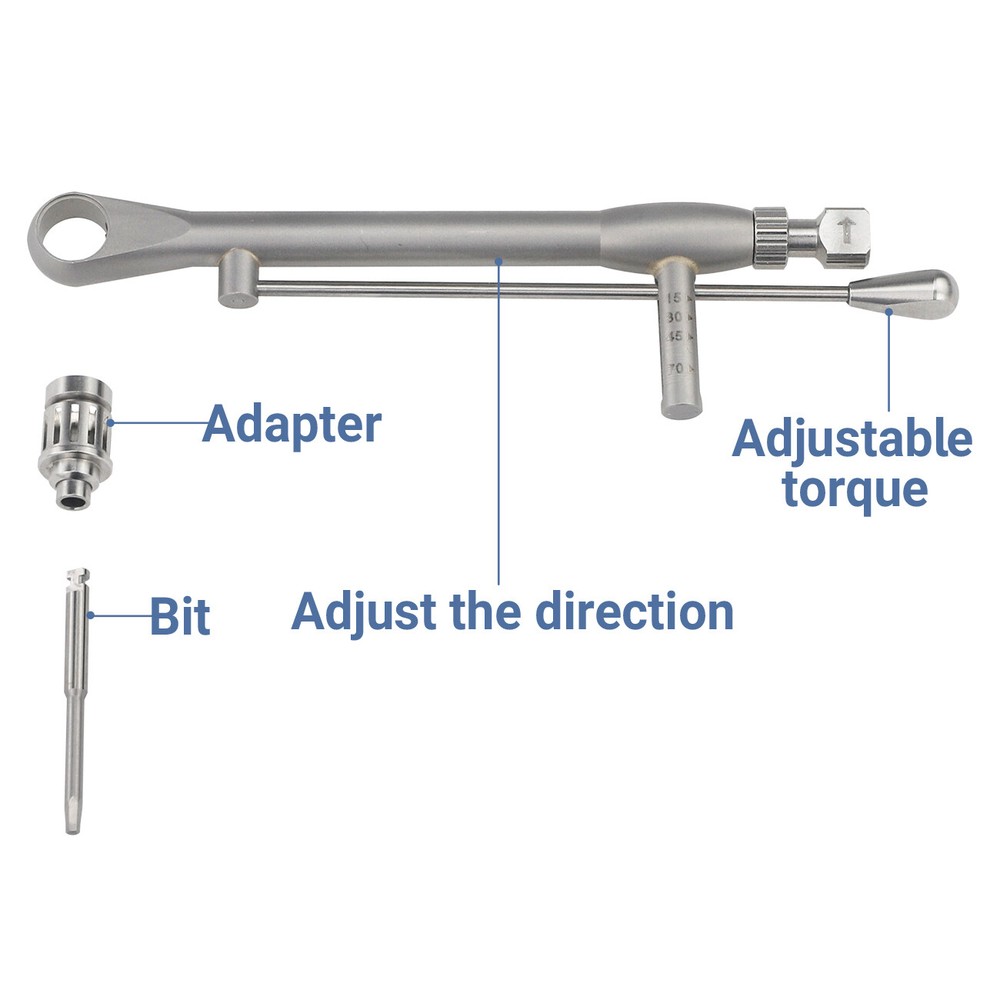 Dental Universal Instrument Prosthetic Restoration Pin Driver Tool Kit