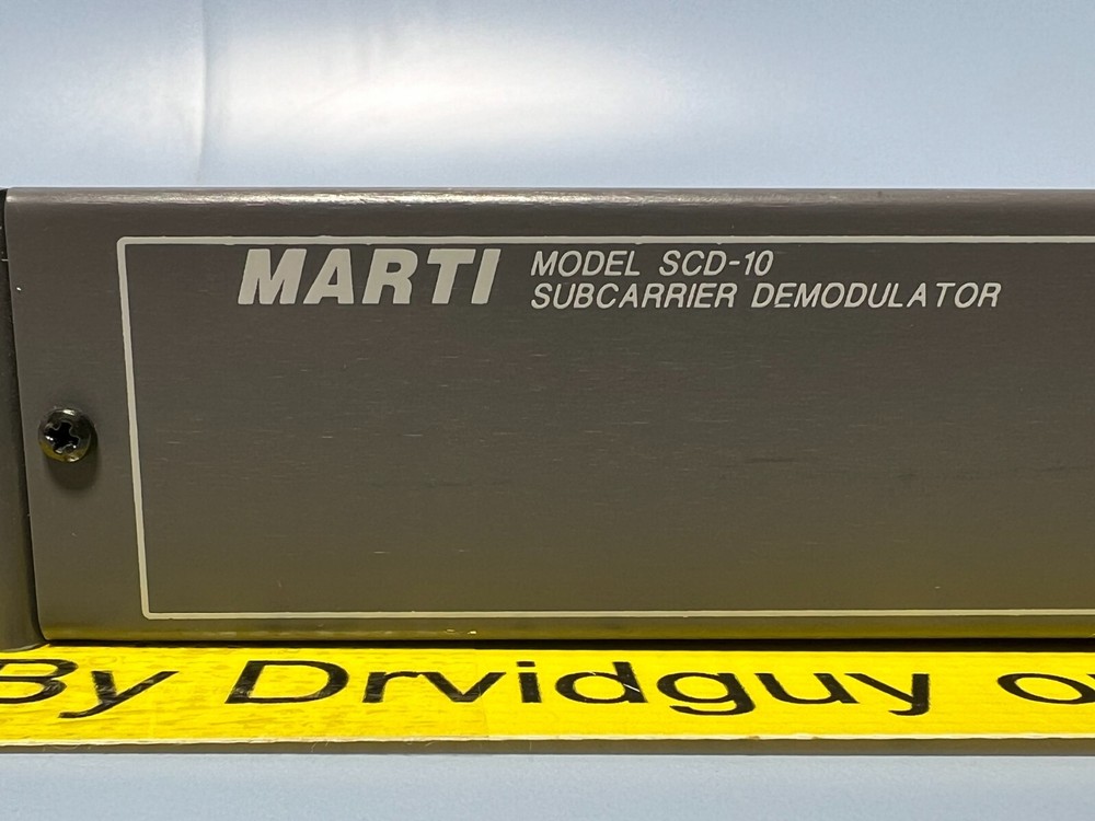 Marti SCG-10 Subcarrier Demodulator