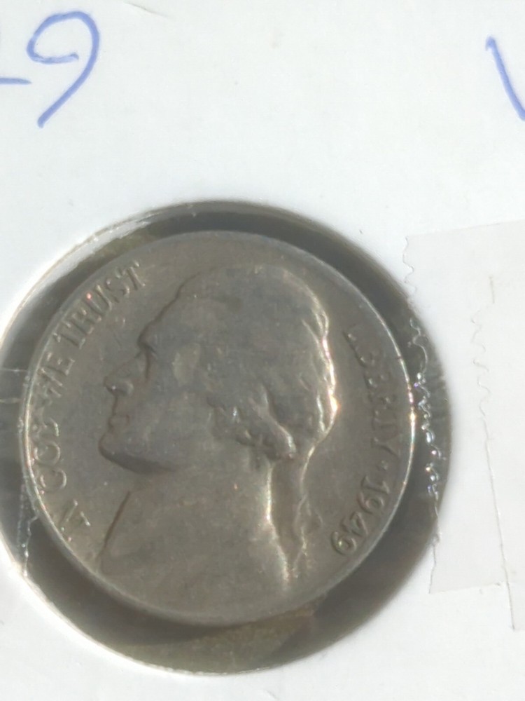 1949-S Jefferson Nickel