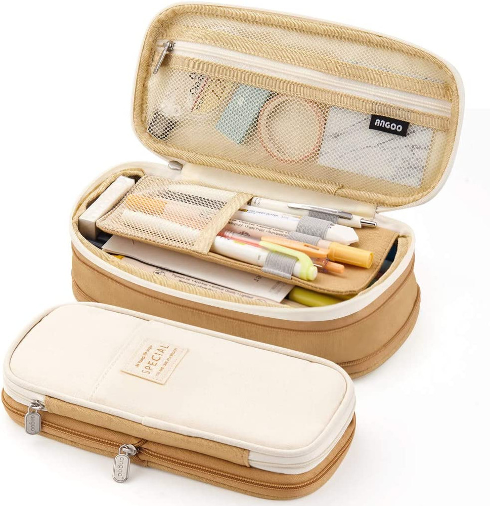 Big Capacity Pencil Pen Case Office College School Large Storage High Capacity B