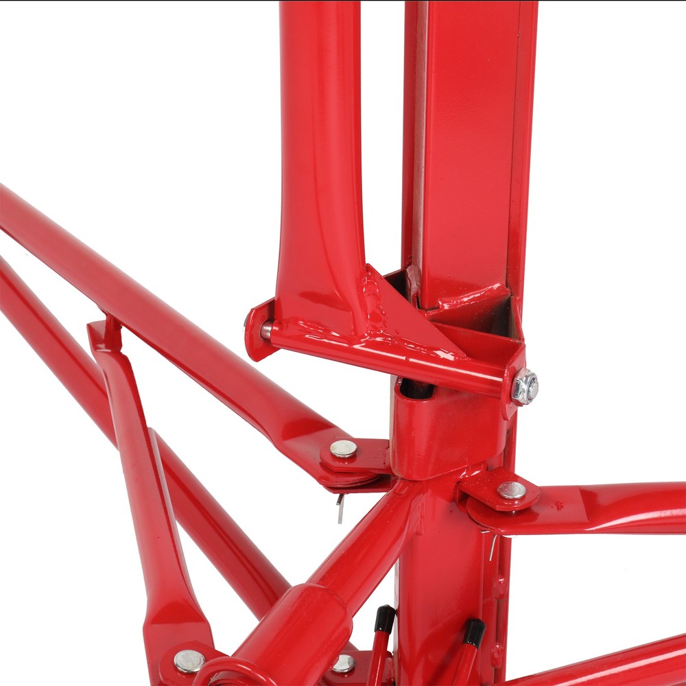 16FT Drywall Lifter Panel Hoist Jack Rolling Caster Construction Lockable 150lbs