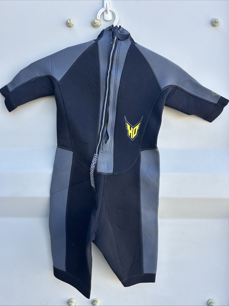 HO MFG Shorty Wetsuit Junior Size 12 Black