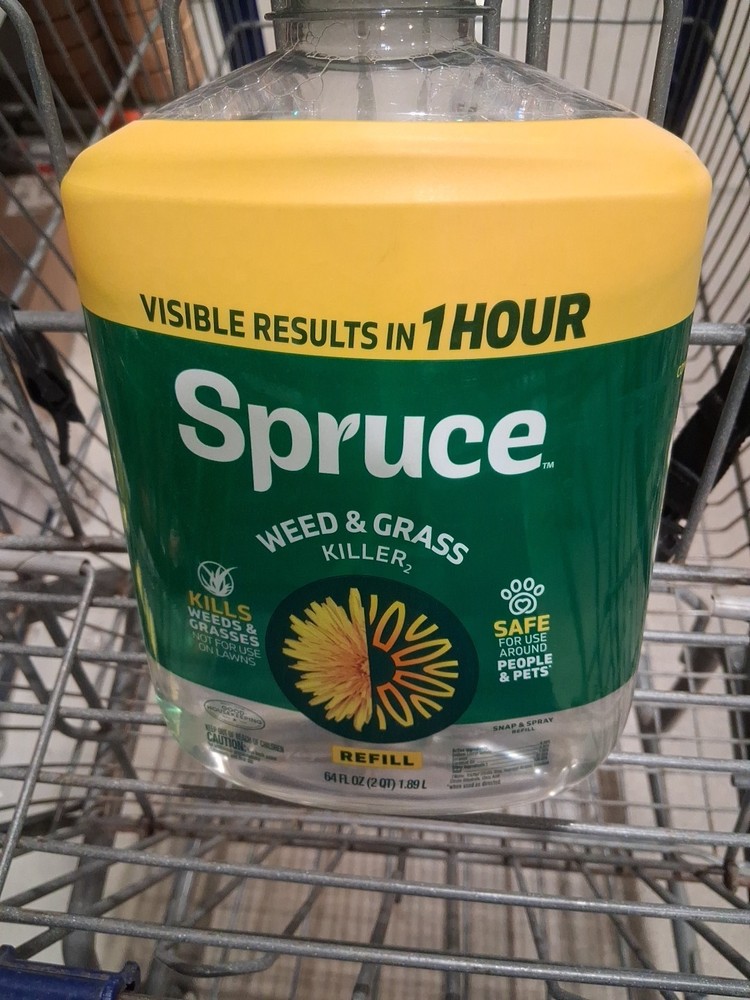 Spruce Snap & Spray Weed & Grass Killer 64oz Refill