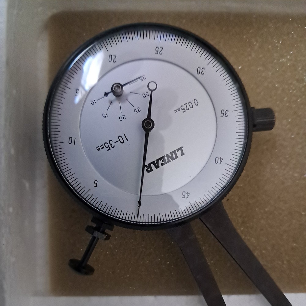 LINEAR BI - 1M Dial Caliper Guage 10mm-35mm Precision