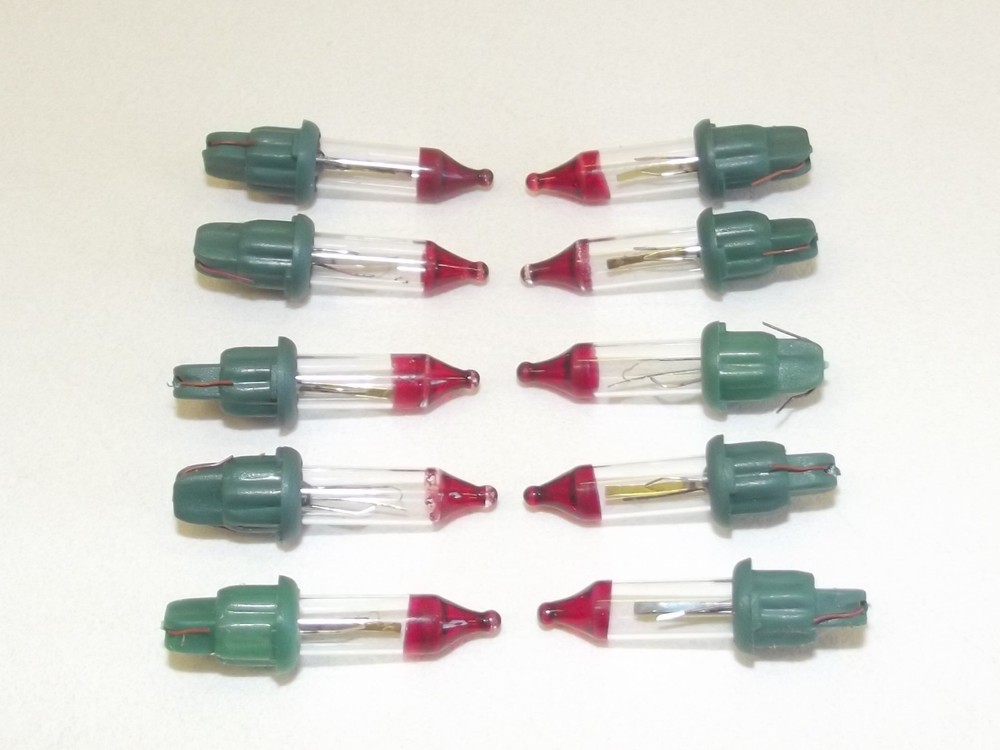 10 Style A Mini Bulb Flasher Flashers Christmas Tree Lights Replacement 2.5v .42
