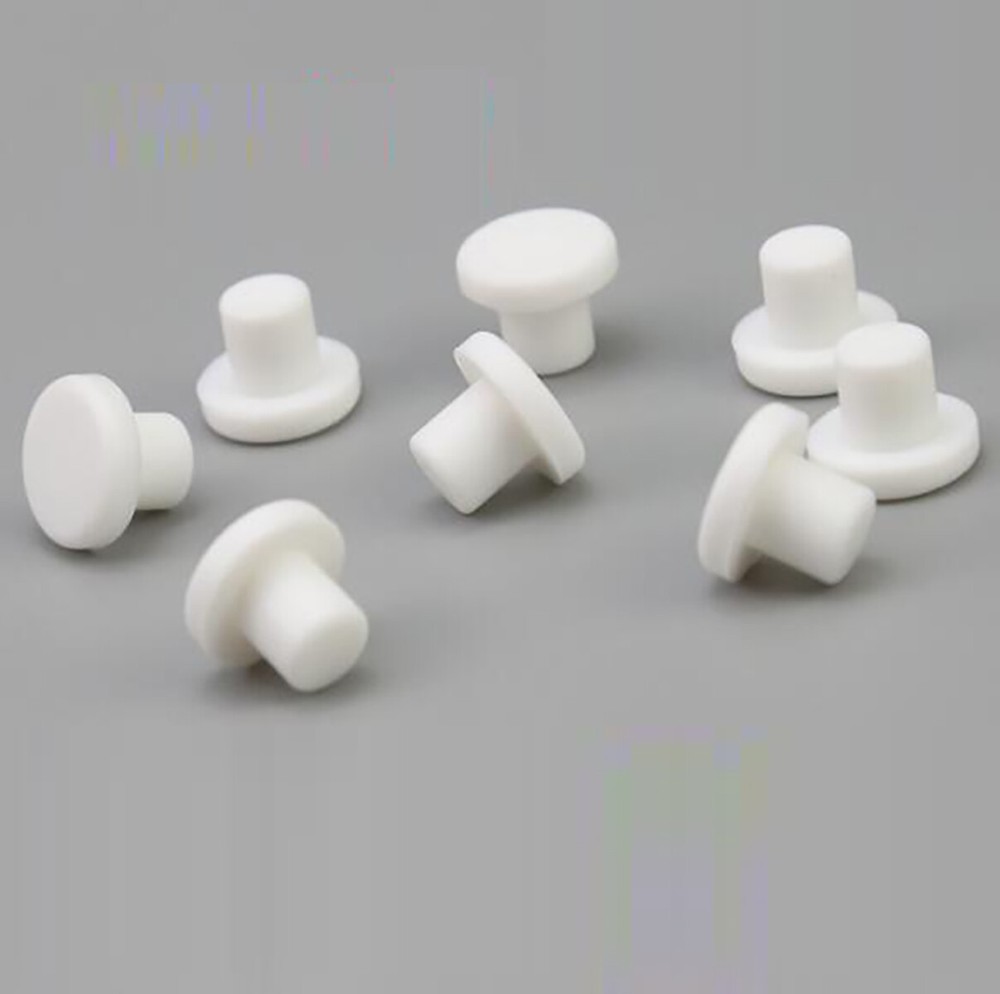 Black Silicone Rubber Solid Plugs Stopper End Cap Bungs Insert Seals Water-Proof